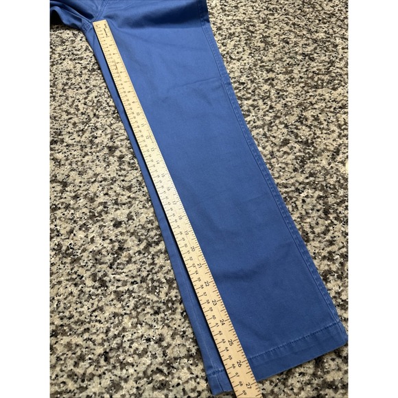 New Tommy Hilfiger Boy's Slim Size 16 Blue 100% Cotton Pants/Jeans Retail $44 - Picture 5 of 11